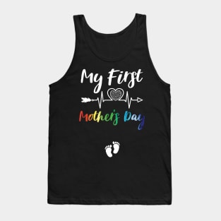 My First Mothers Day father day Tank Top